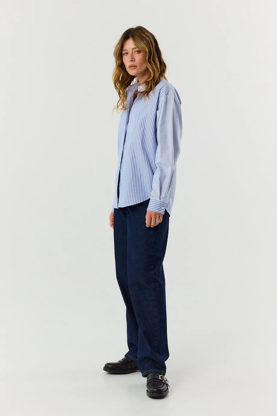 Koszula Agnes blue stripes - Image 5