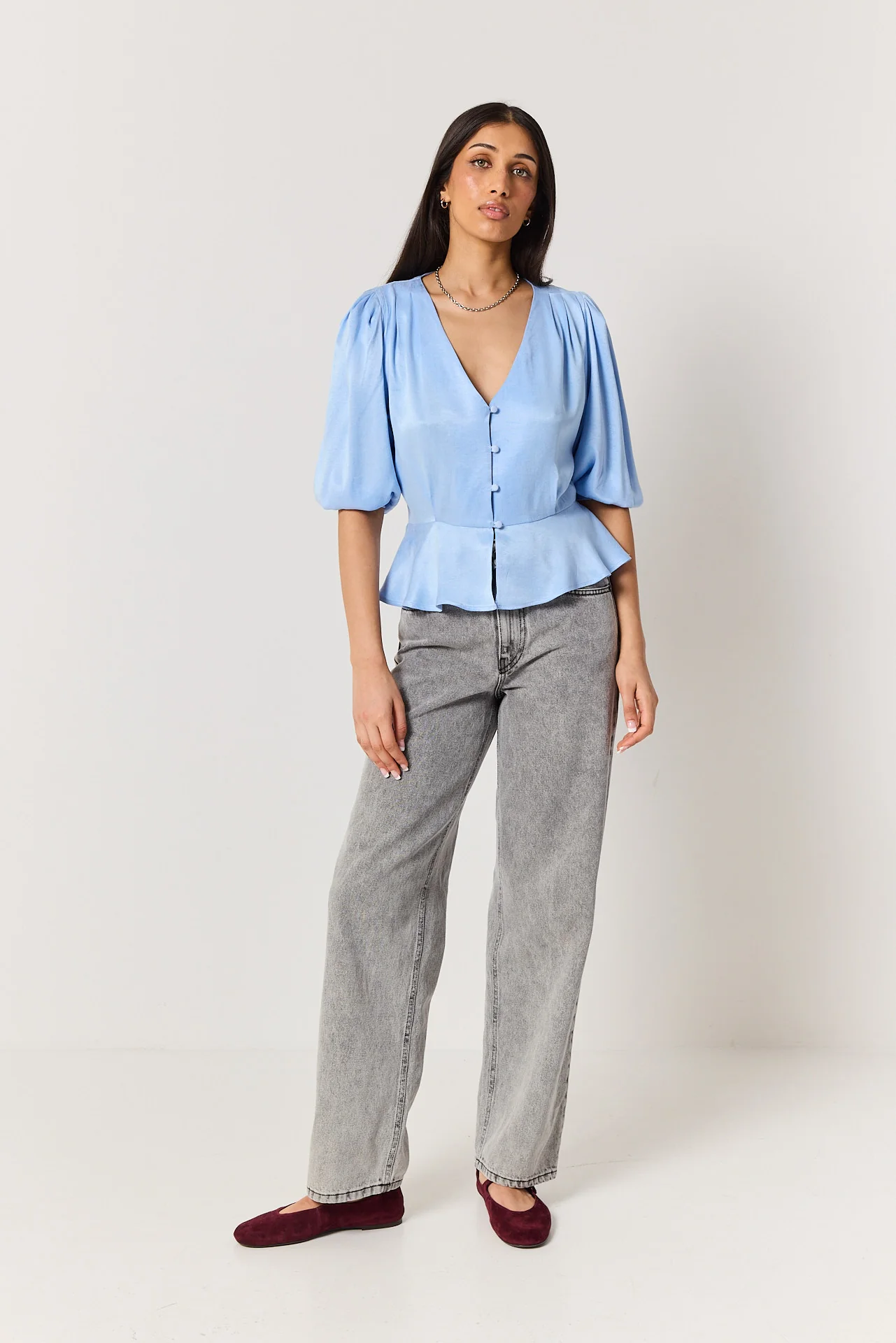 Koszula Margot powder blue - Image 2