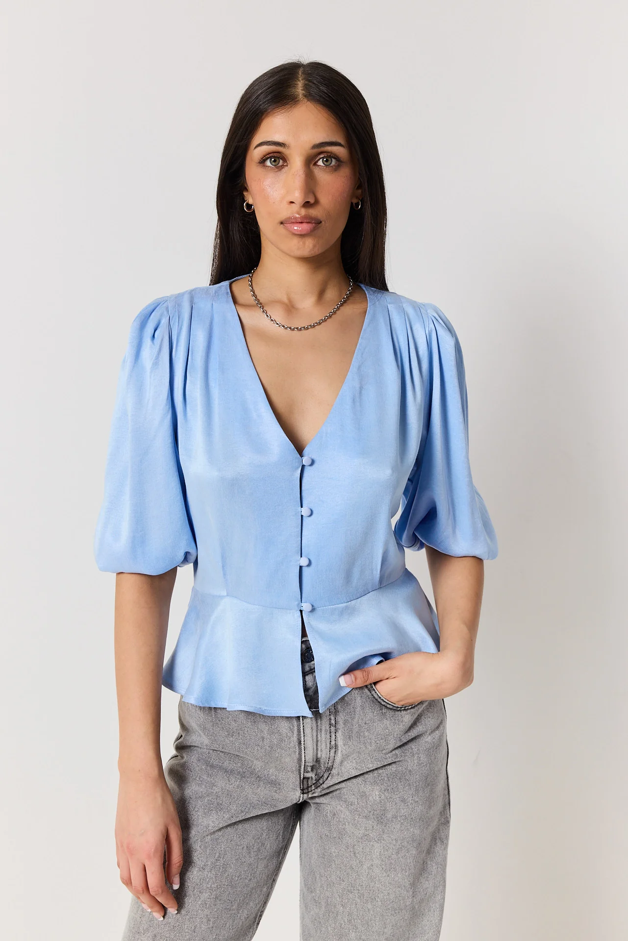 Koszula Margot powder blue - Image 6
