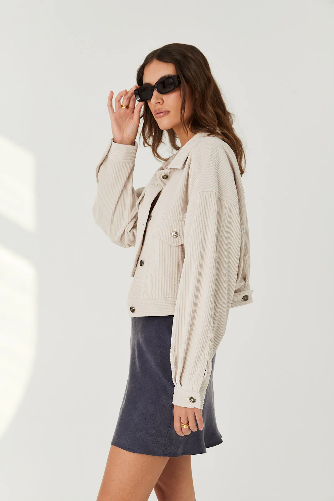 Kurtka Harper light beige - Image 8