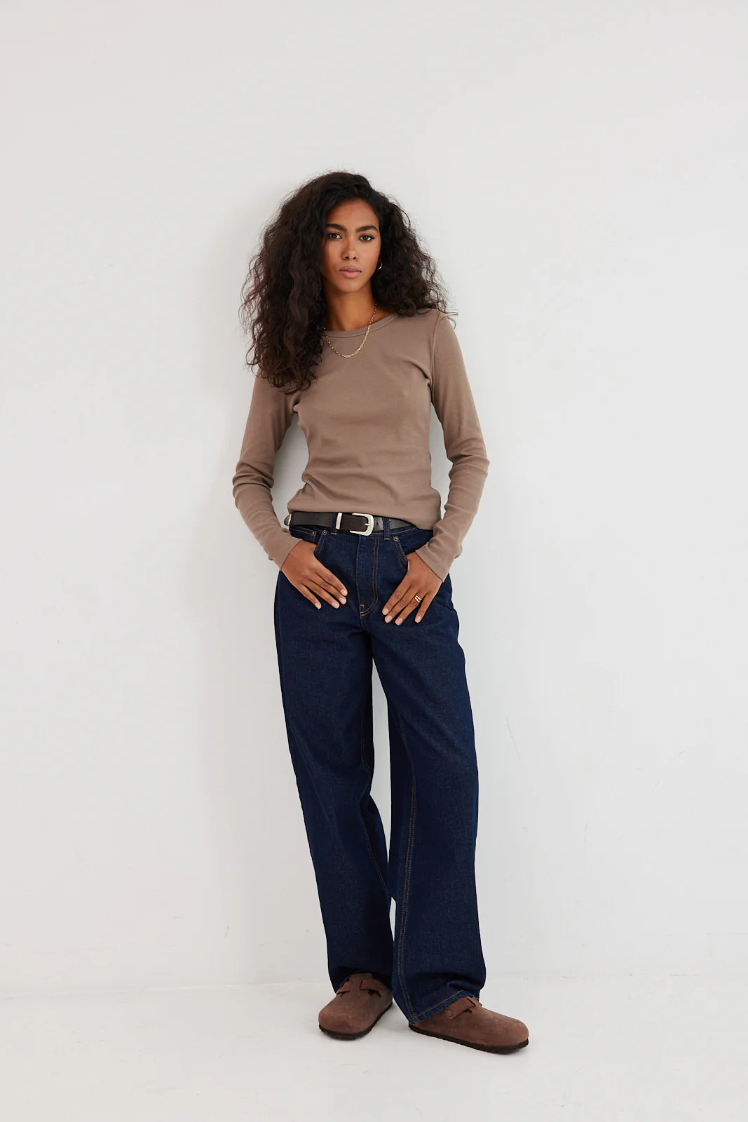 Longsleeve Bamboo cappuccino - Image 13