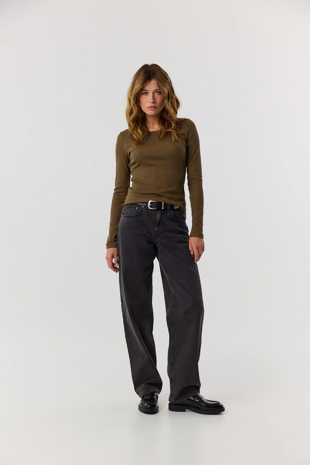 Longsleeve Bamboo khaki - Image 8