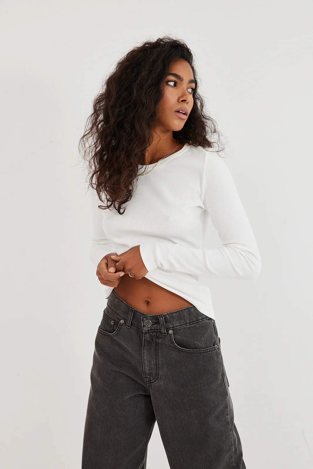Longsleeve Bamboo off-white - Image 4
