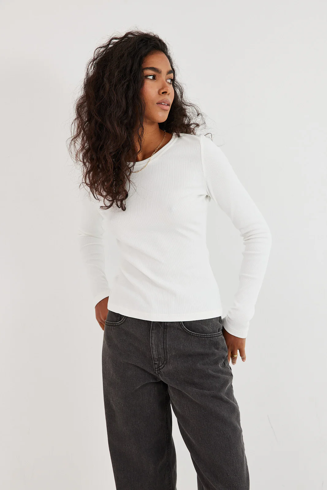 Longsleeve Bamboo off-white - Image 6