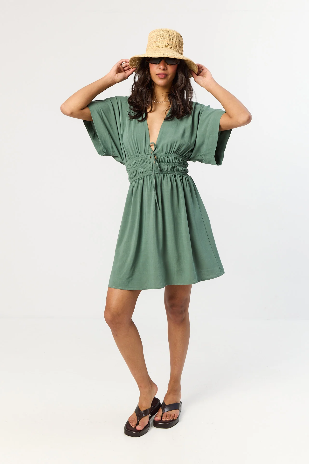 Sukienka Chelsea smoky green - Image 7