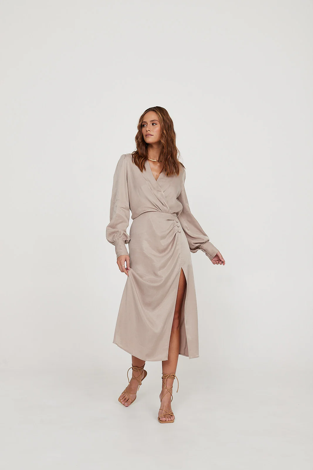 Sukienka Lexie sand - Image 5
