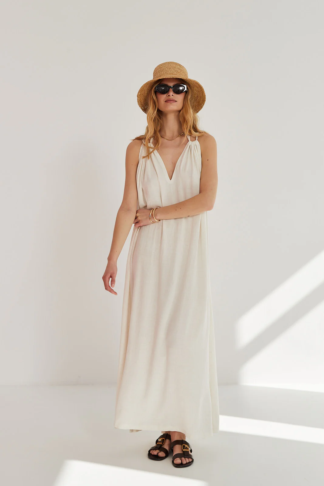 Sukienka MAXI ecru - Image 12