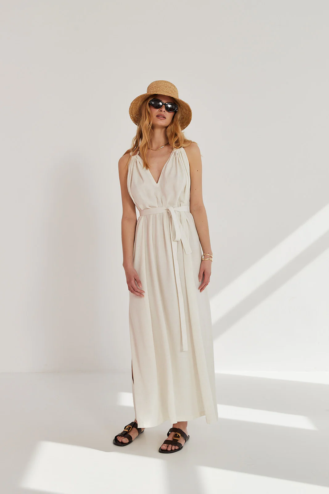 Sukienka MAXI ecru - Image 4
