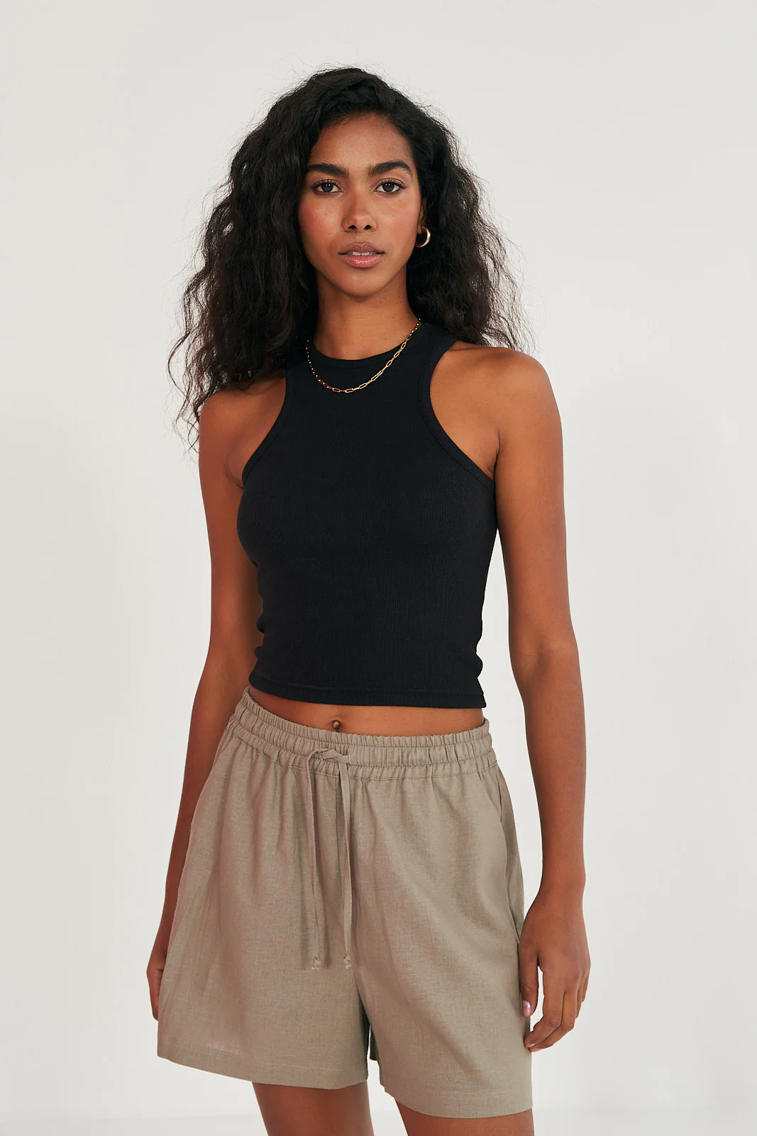 Szorty Gunther linen beige - Image 10
