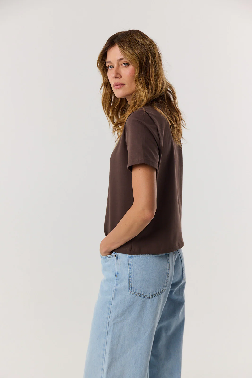 T-shirt Tony milk chocolate - Image 6