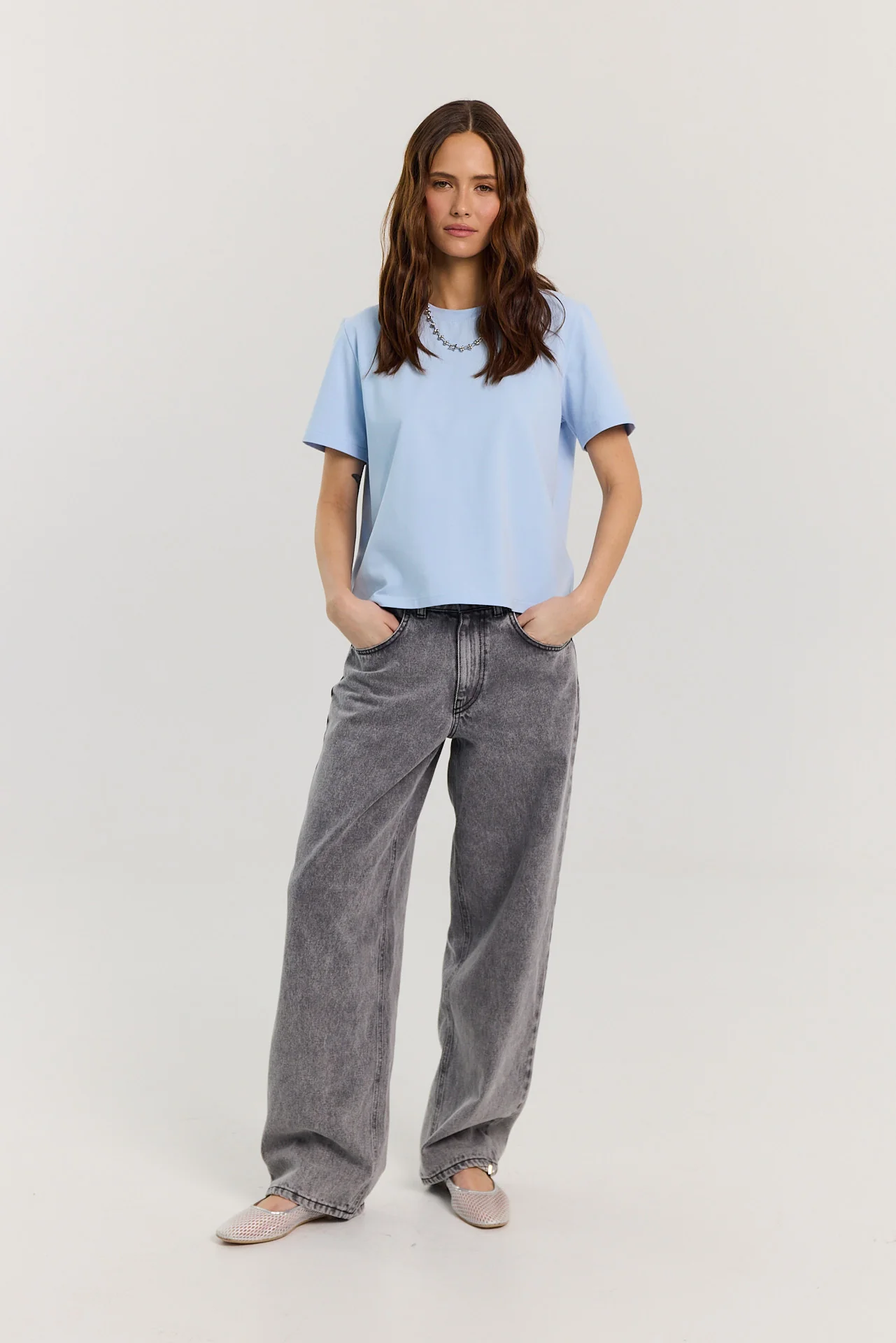 T-shirt Tony powder blue - Image 4
