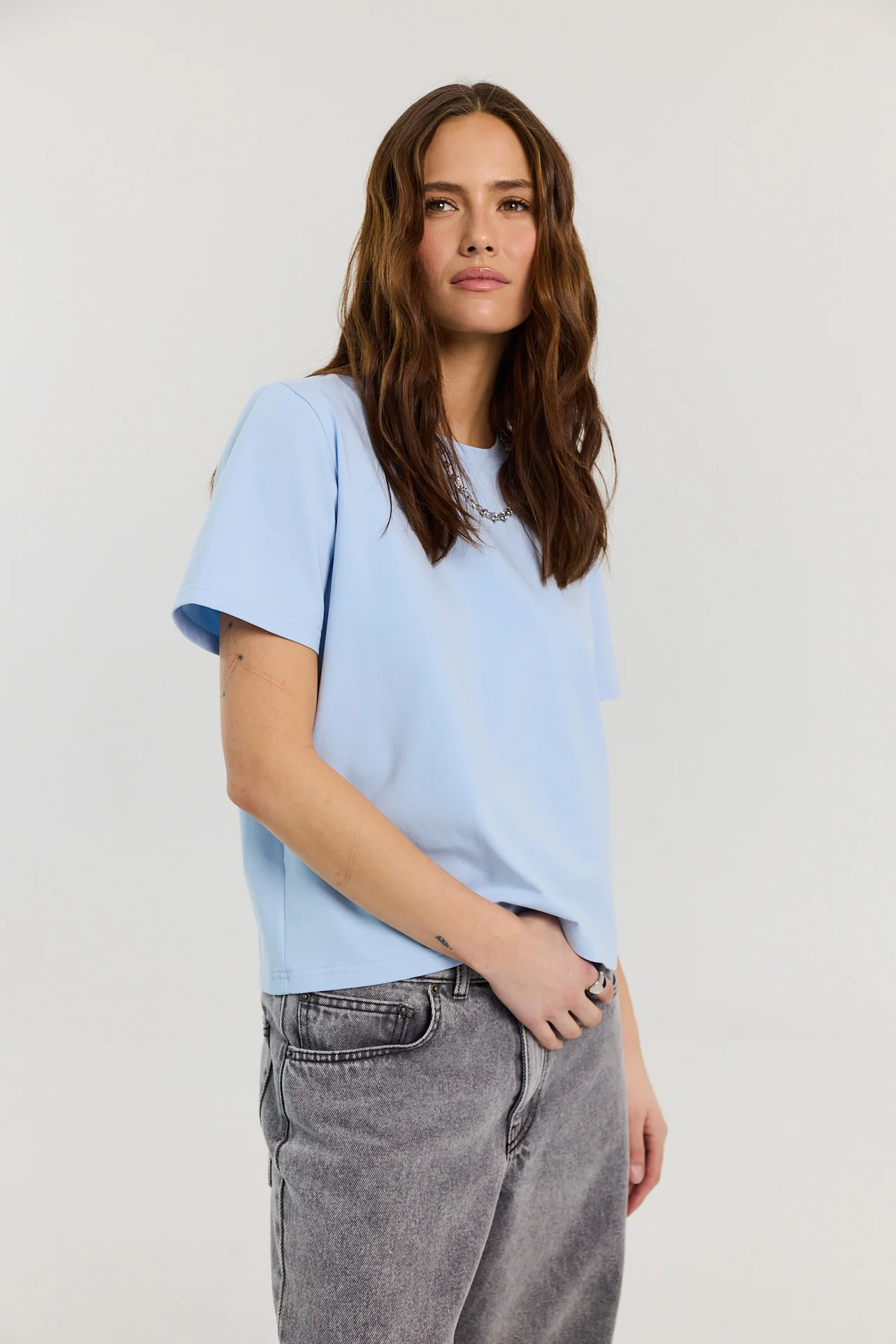 T-shirt Tony powder blue - Image 7