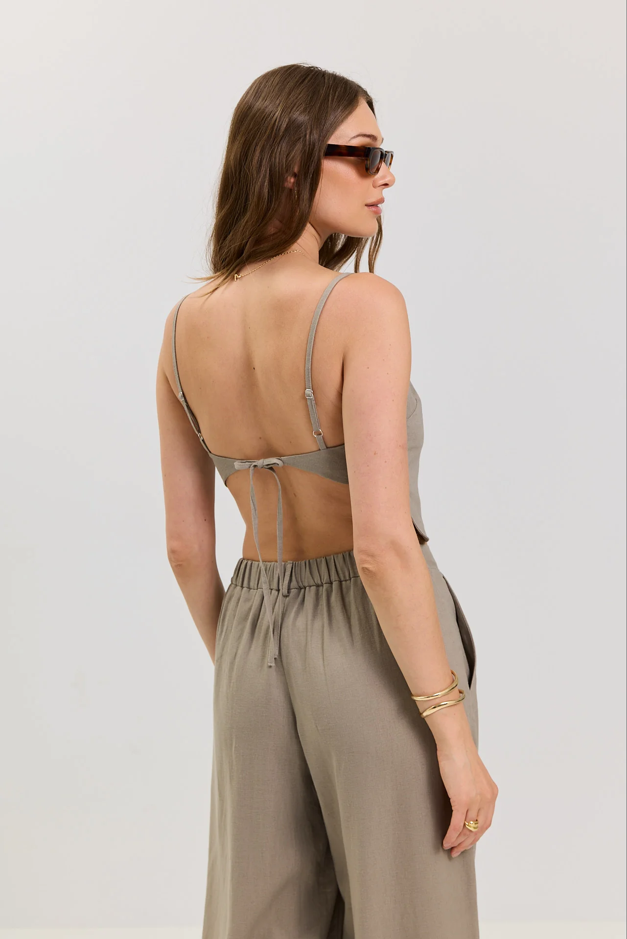 Top Lizzie linen beige - Image 8
