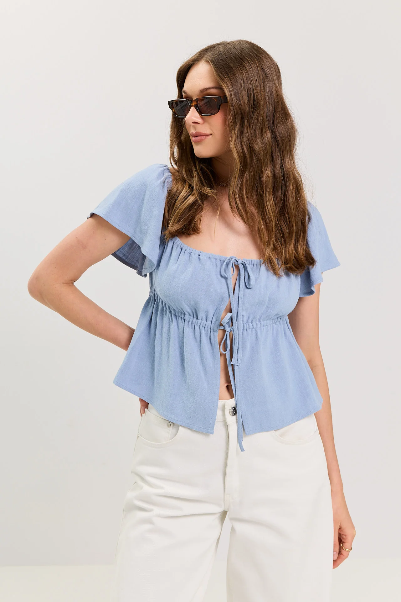 Top Nelly powder blue - Image 3